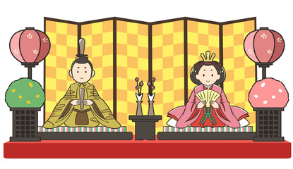 お内裏様とお雛様