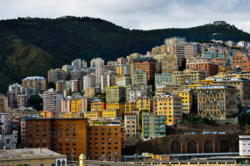 Genoa cityscape