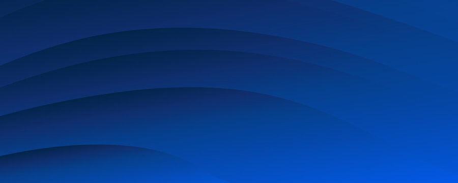 Dark blue background with abstract graphic elements for presentation background design. Dark blue wave abstract background for wide banner. 2021 blue background