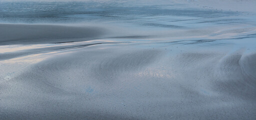 Beach on Baltic sea, abstract, Poland