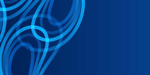 Blue lines abstract background