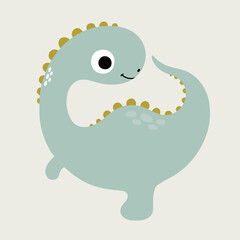 Little dinosaur illustration - 402915589