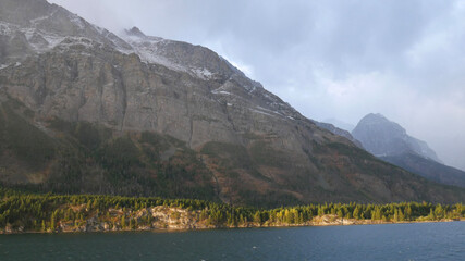 lake in the mountains