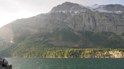 lake in the mountains