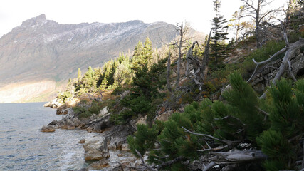 path in the mountains