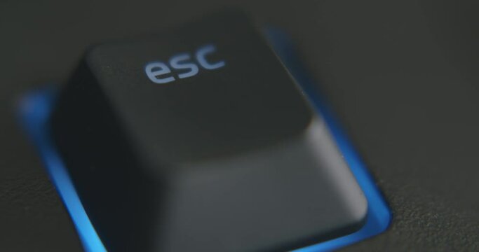 Key being pressed - RGB Keyboard