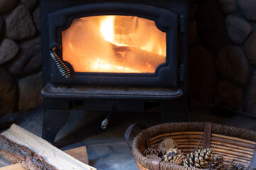 Rustic hearth
