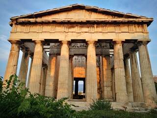 ruins of an old building