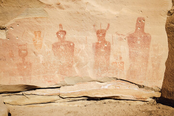Sego Canyon Pictograph outside Moab, Utah