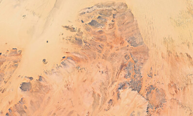 Satellite top view texture over Egypt