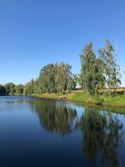 lake in the park