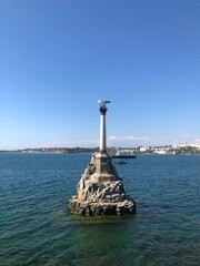 lighthouse in the sea