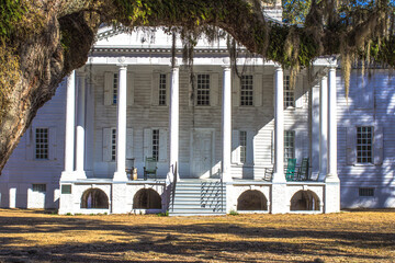 The historic Hampton Plantation near Charleston, SC is a state owned landmark and the centerpiece...