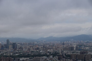 The view of New Taipei City in Taiwan