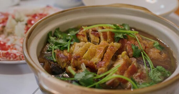 Chinese style homemade dinner at home