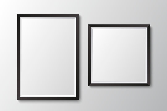Abstract text box with white frame on clear background vector