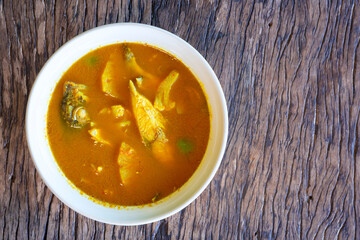 Thai food, Sour soup made of green papaya