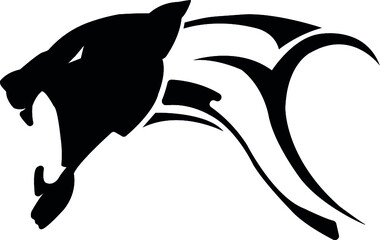 imagen de un leopardo vector