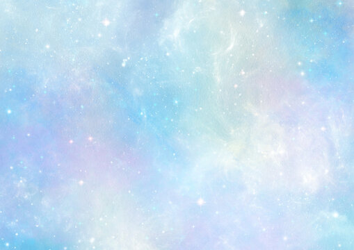 pastel galaxy, nebra, sky, cosmic, milky way