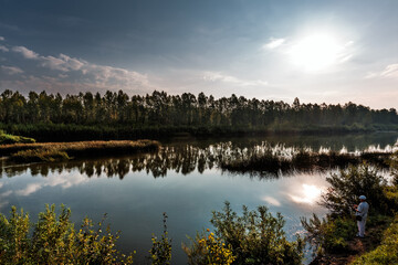 The River Berd. Western Siberia, Russia