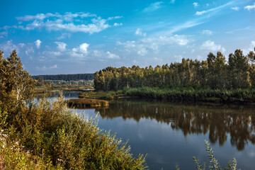 The River Berd. Western Siberia, Russia