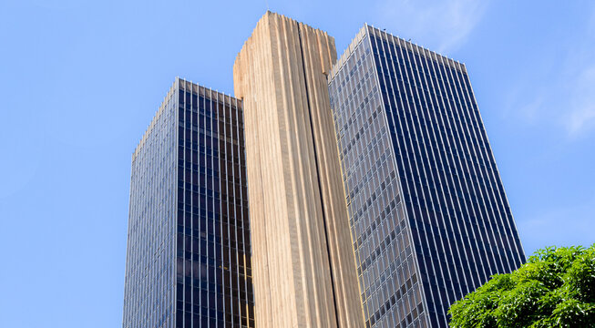 Banco Central do Brasil, BACEN, BCB. Foto do edif&iacute;cio do Banco Central localizado no Setor Banc&aacute;rio Sul em Bras&iacute;lia. Bras&iacute;lia, Distrito Federal - Brasil. 03 de Janeiro de 2021