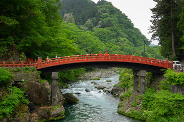 Shinkyo, Sacred Bridge, Nikko, Japan