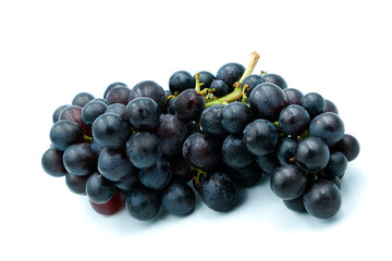 Grapes. Sour fruit. Health food on isolated white background