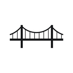 Obraz premium Bridge icon design. vector illustration