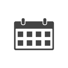 Calendar Icon Vector Illustration. Calendar sign symbol good for web and app