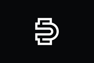 ED logo letter design on luxury background. DE logo monogram initials letter concept. ED icon logo design. DE elegant and Professional letter icon design on black background. E D DE ED