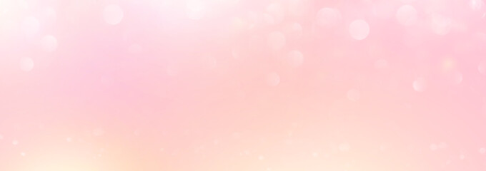 Fototapeta na wymiar Pink pastel color bokeh blurred Background for Valentines day
