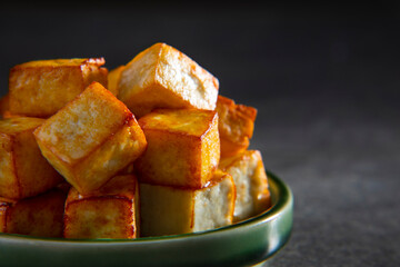 Fried Paneer or cottage cheese 	