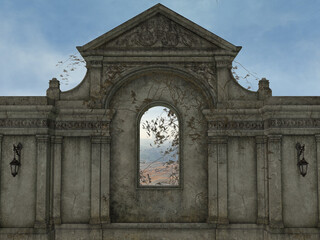 Fototapeta premium 3d render of a fantasy background