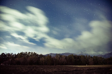 sunset star mountain