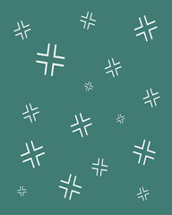 Plus Pattern for background design