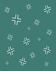 Obraz premium Plus Pattern for background design