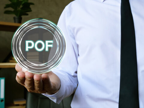 Proof of Funds POF sign on the page.