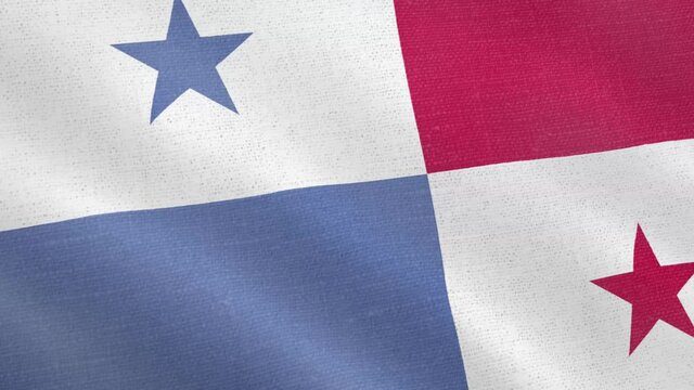 Paraguay flag wind blowing full frame background