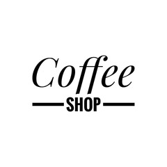 Coffee Shop Lettering