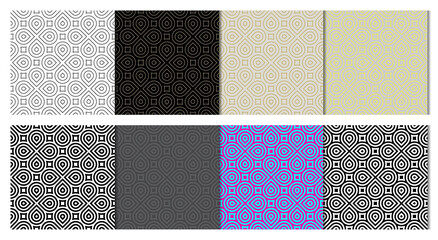 Geometric pattern background, square shape, seamless pattern, vector illustration.

