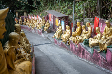 The Ten Thousand Buddhas Monastery .