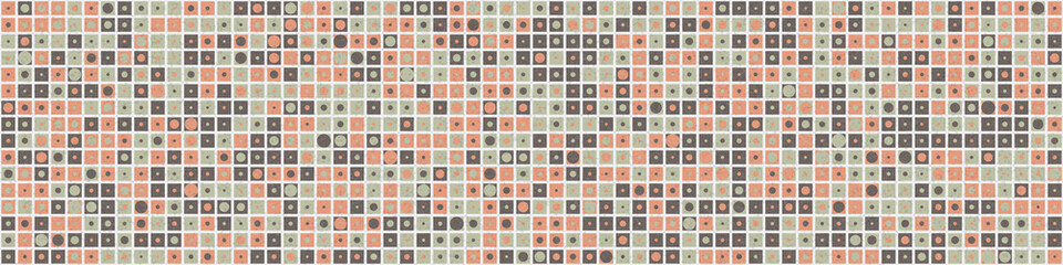 Abstract Geometric Pattern generative computational art illustration