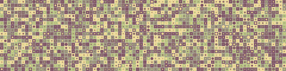 Abstract Geometric Pattern generative computational art illustration
