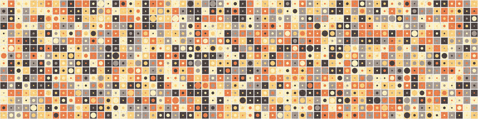 Abstract Geometric Pattern generative computational art illustration