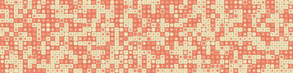 Abstract Geometric Pattern generative computational art illustration