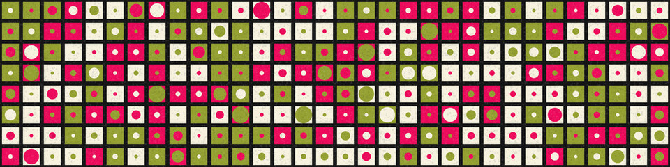 Abstract Geometric Pattern generative computational art illustration