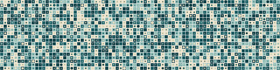 Abstract Geometric Pattern generative computational art illustration