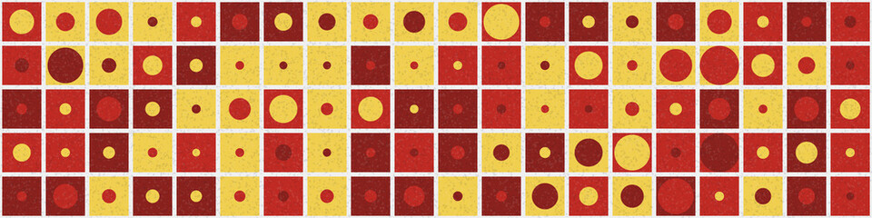 Abstract Geometric Pattern generative computational art illustration