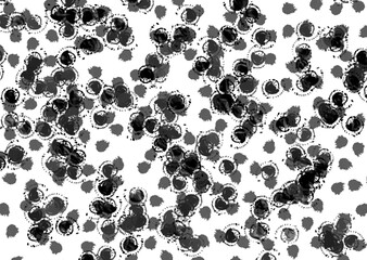 oil painted geometric pattern